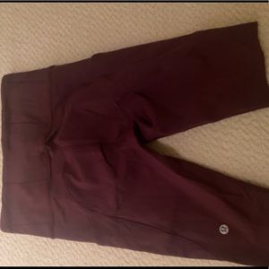 Lulu lemon biker shorts size 4! Never worn, perfect condition